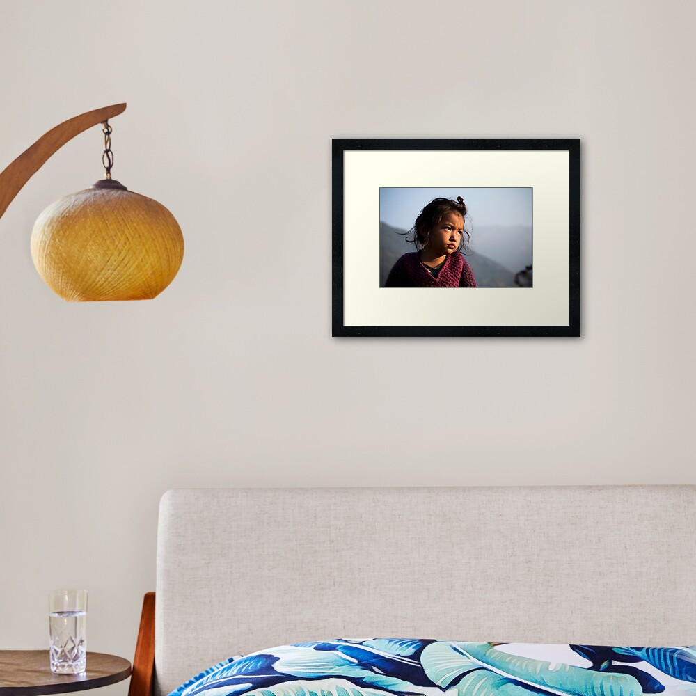 Item preview, Framed Art Print designed and sold by missatgerebut.
