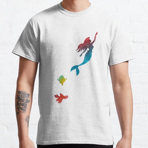 Mermaid Inspired Silhouette Classic T-Shirt