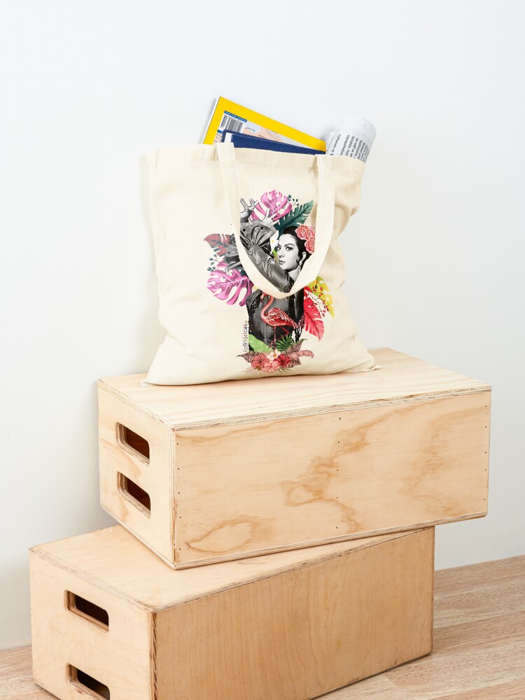 Vista alternativa de Bolsa de tela Lola Flores Tropical Flamenco