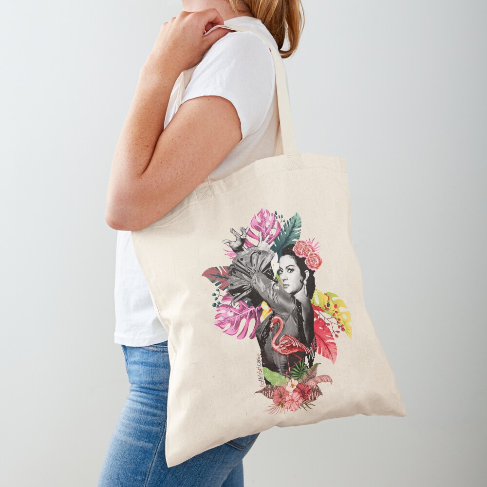 Lola Flores Tropical Flamenco Bolsa de tela