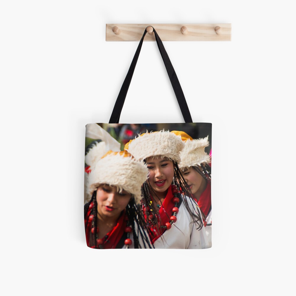 Tibetan Dancers in Kathmandu Tote Bag