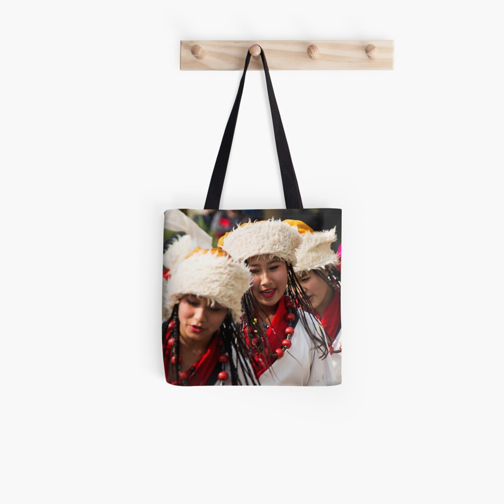 Tibetan Dancers in Kathmandu Tote Bag
