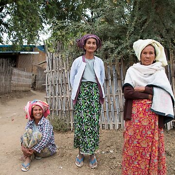 Artwork thumbnail, Myanmar Ladys by Clara Go (missatgerebut)