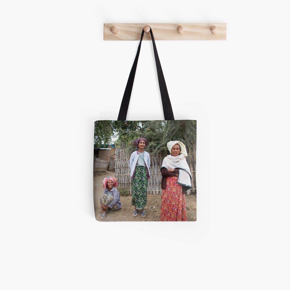 Myanmar Ladys Tote Bag