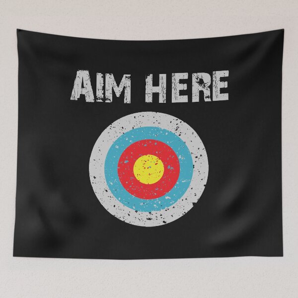 Item preview, Aim Here | Dart  designed and sold by printondemand13.