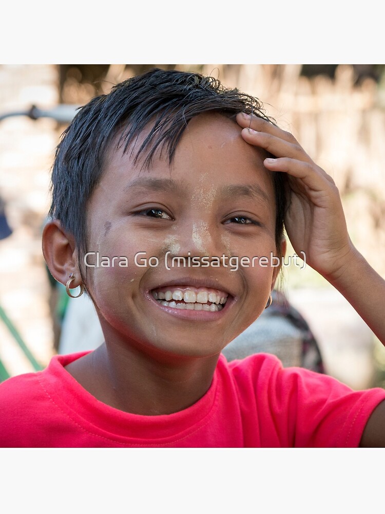 Thumbnail 2 of 2, Tote Bag, Happy girl in Myanmar designed and sold by missatgerebut.