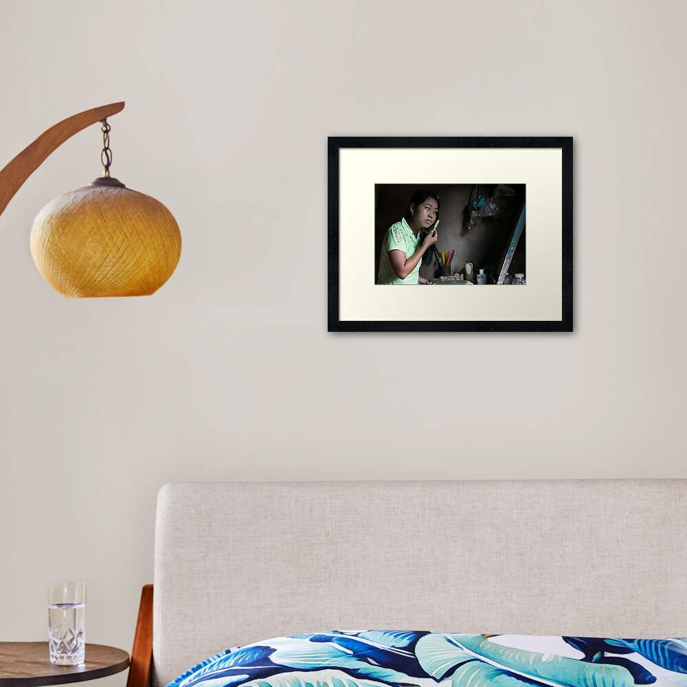Item preview, Framed Art Print designed and sold by missatgerebut.