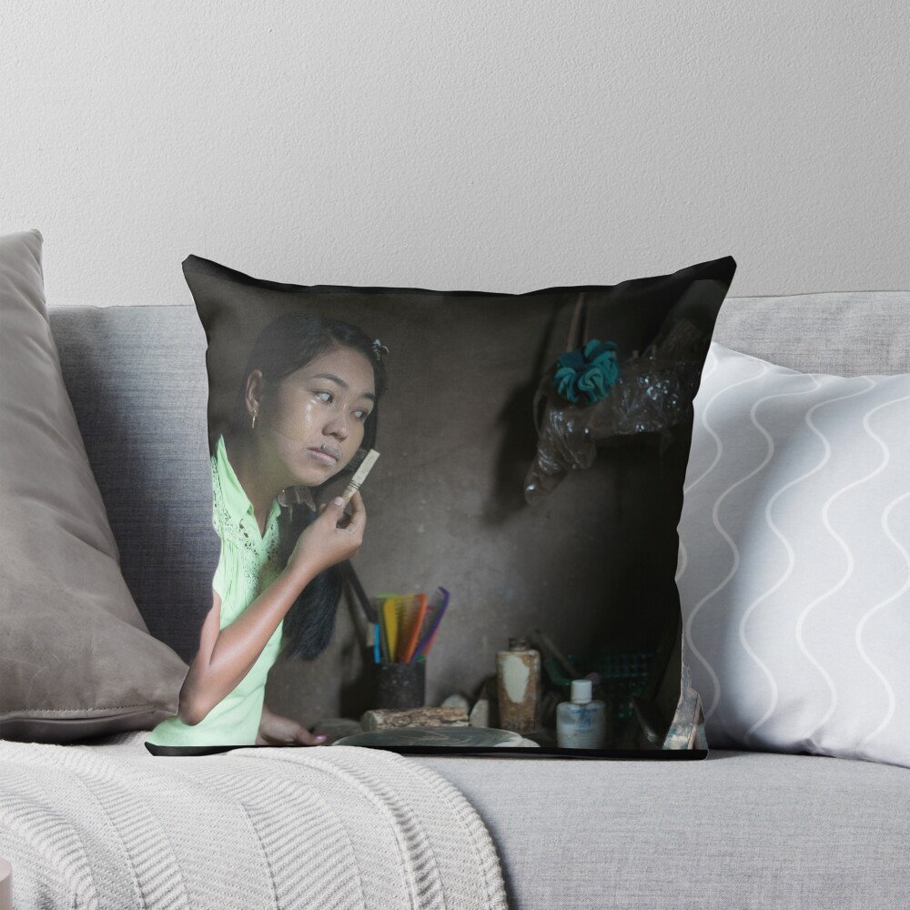 Item preview, Throw Pillow designed and sold by missatgerebut.