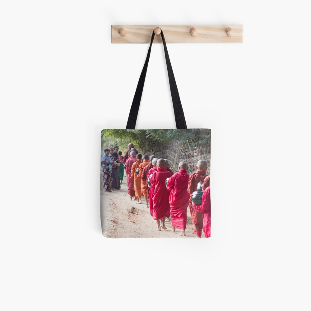 Each Morning Food Donation Ceremony in Myanmar Tote Bag