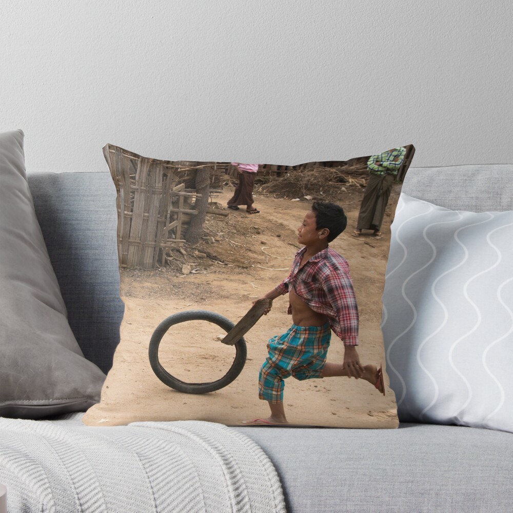 Item preview, Throw Pillow designed and sold by missatgerebut.