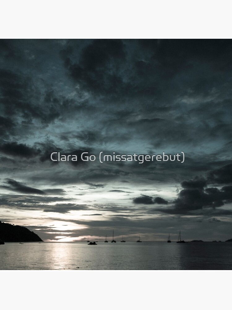 Thumbnail 2 of 2, Tote Bag, Cold Sunset in Koh Lipe designed and sold by missatgerebut.