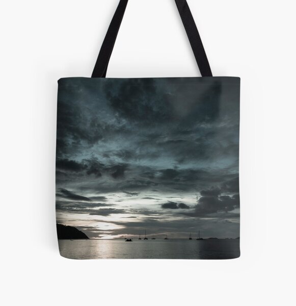 Cold Sunset in Koh Lipe All Over Print Tote Bag