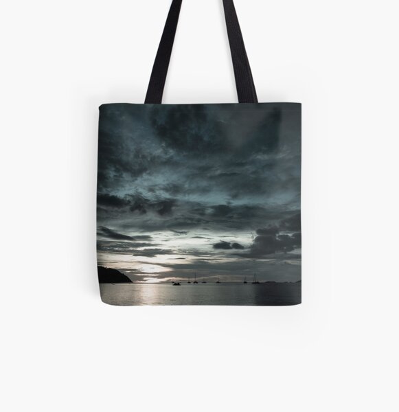Cold Sunset in Koh Lipe All Over Print Tote Bag