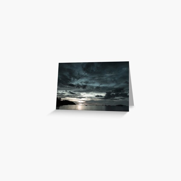 Cold Sunset in Koh Lipe Greeting Card