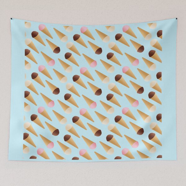 Item preview, Ice cream pattern designed and sold by VioletStudio.