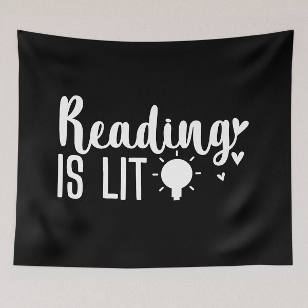 Item preview, Reading is lit designed and sold by NerdySherds.