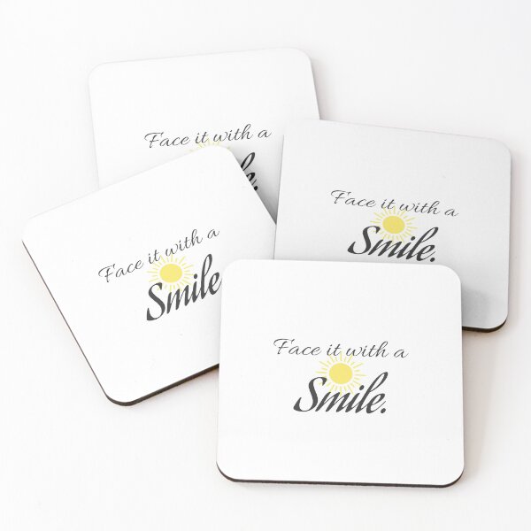 Item preview, face it with a smile designed and sold by orbfitness.