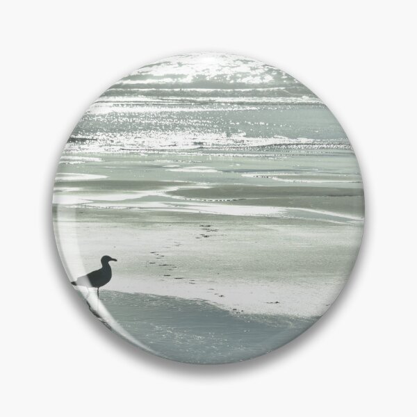 Item preview, BIRDIE WALKING ON THE BEACH AT SUNSET designed and sold by Teresa Chipperfield.