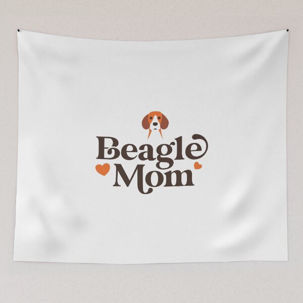 Item preview, beagle mom white designed and sold by TanyaHayes.
