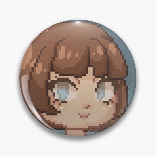 Item preview, Pixel art girl designed and sold by OneSmolArtist.