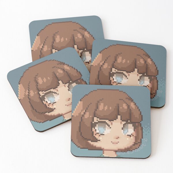 Item preview, Pixel art girl designed and sold by OneSmolArtist.