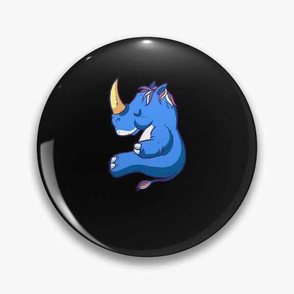 Item preview, unicorn cute rhino logo designed and sold by pirminio.