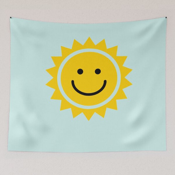 Item preview, Yellow Sun Smiley designed and sold by Doodlehub.