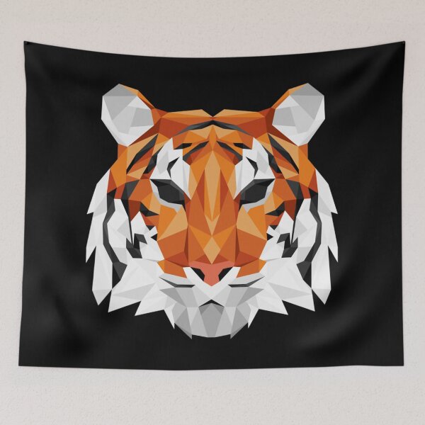 Item preview, Mosaic Tiger Art designed and sold by Shinobi23.
