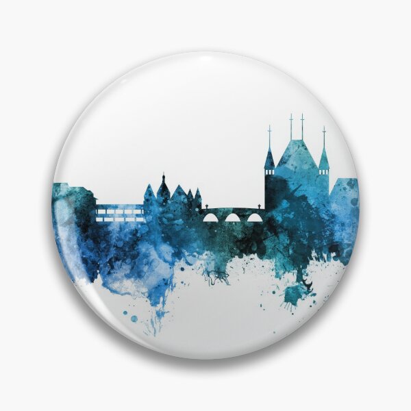 Item preview, Thun Switzerland Skyline designed and sold by ArtPrints.