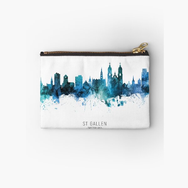 Artikelvorschau, St Gallen Switzerland Skyline entworfen und verkauft von ArtPrints.