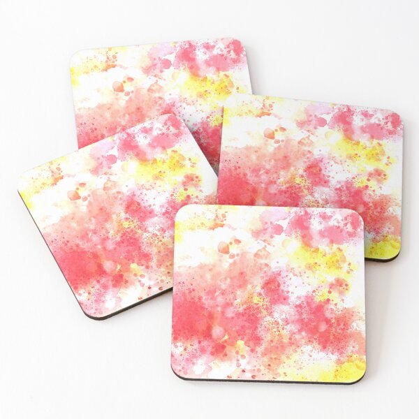 Item preview, Colors of Sunset - Yellow and Red Splotches designed and sold by Joe-s.