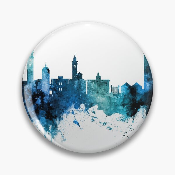 Item preview, Lugano Switzerland Skyline designed and sold by ArtPrints.