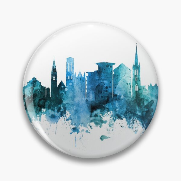 Item preview, Bournemouth England Skyline designed and sold by ArtPrints.