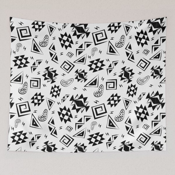 Item preview, Aztec vintage symbols Black designed and sold by Jake Purcell.