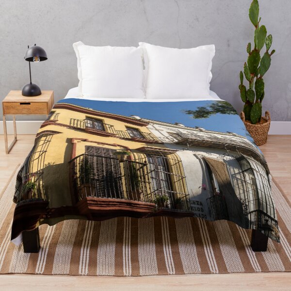 Item preview, Quintessential Spain - Plaza de los Refinadores in Barrio Santa Cruz Seville designed and sold by Georgia Mizuleva.