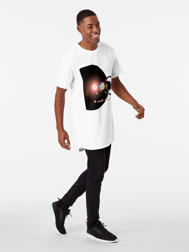 Alternative Ansicht von Caturn - I need Space (Novasun Version) Longshirt
