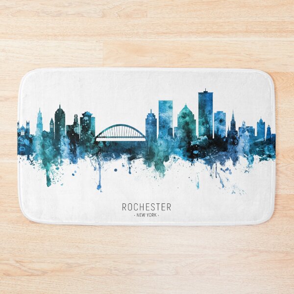 Artikelvorschau, Rochester New York Skyline entworfen und verkauft von ArtPrints.