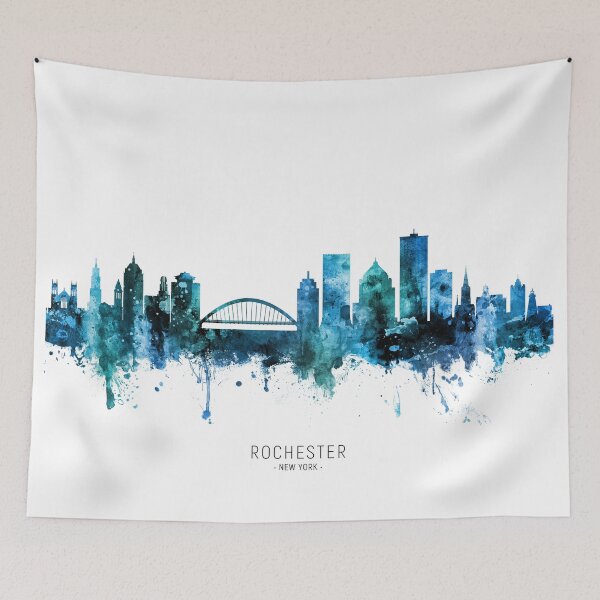 Item preview, Rochester New York Skyline designed and sold by ArtPrints.