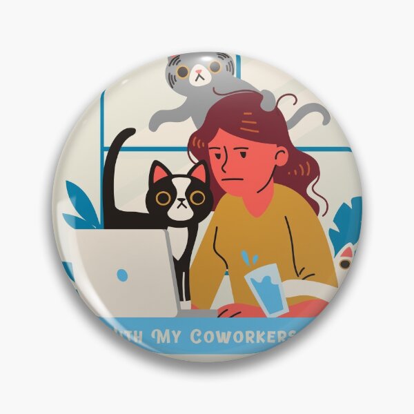 Item preview, WFH - Work From Home With My Coworkers designed and sold by Gumilar.