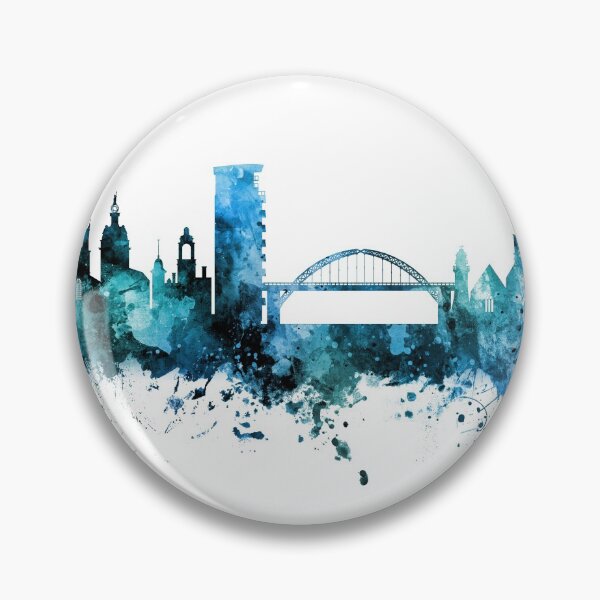 Artikelvorschau, Sunderland England Skyline entworfen und verkauft von ArtPrints.