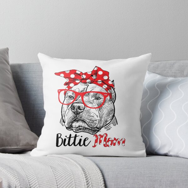 Item preview, Bitte Mom Cute Pitbull Dog Mama Dad Mother's Day Pet Lover designed and sold by JohnnyBench73.