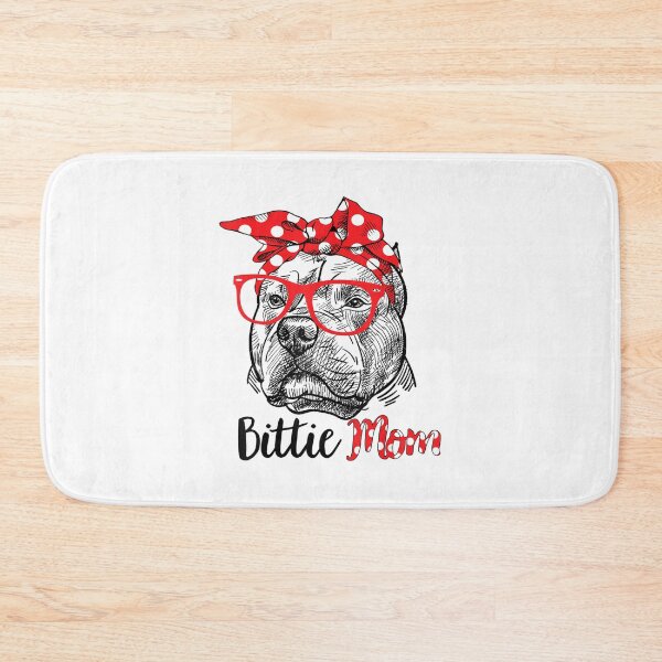 Item preview, Bitte Mom Cute Pitbull Dog Mama Dad Mother's Day Pet Lover designed and sold by JohnnyBench73.