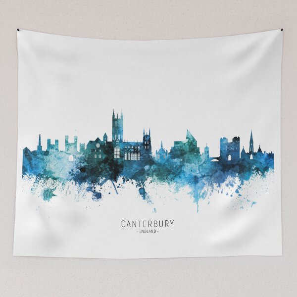 Item preview, Canterbury England Skyline designed and sold by ArtPrints.