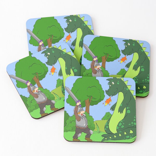 Item preview, Knight and dragon designed and sold by ingosplanet.