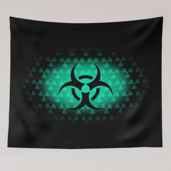 Item preview, Biohazard Radioactive - Light Blue designed and sold by jc007.