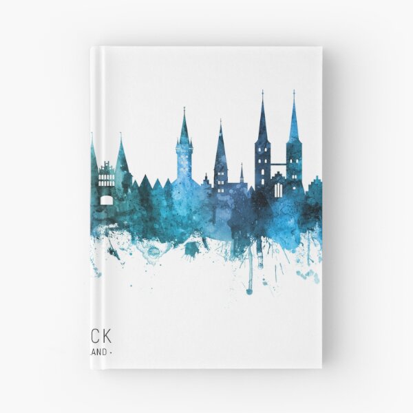 Item preview, Lubeck Germany Skyline designed and sold by ArtPrints.