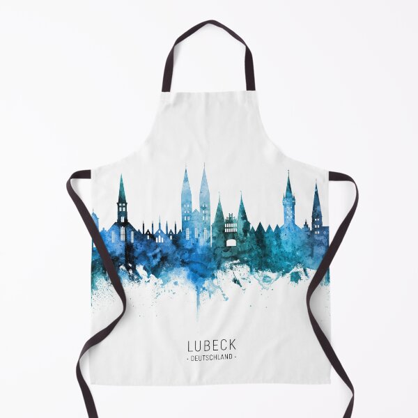 Item preview, Lubeck Germany Skyline designed and sold by ArtPrints.