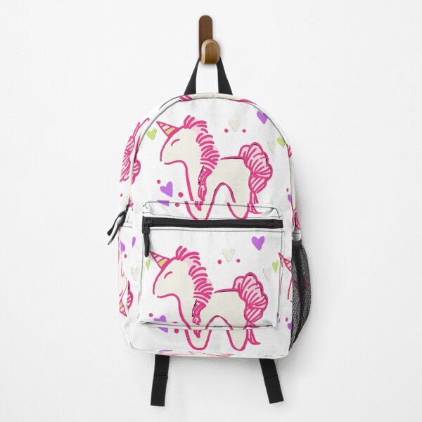 Item preview, Cute Pink and White UNICORN designed and sold by ArtbyCharmante.