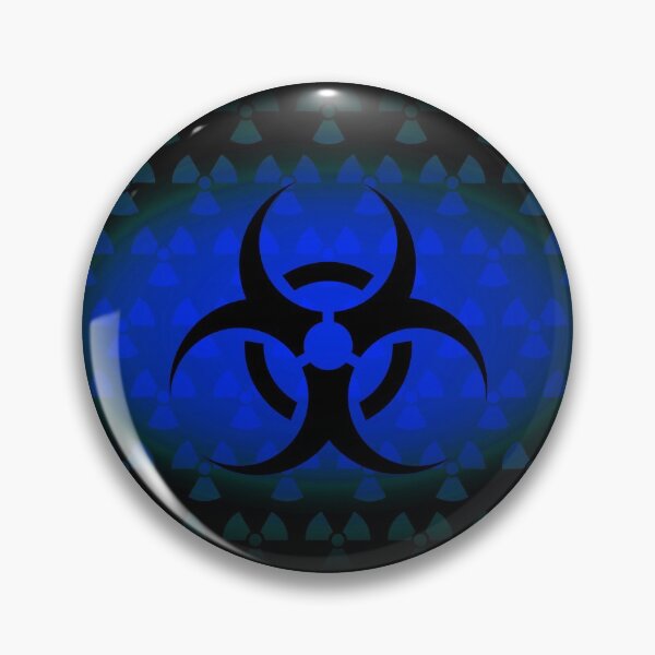 Item preview, Biohazard Radioactive - Blue designed and sold by jc007.
