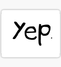 Yep. Sticker
